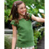 Never Not Knitting Spring Garden Tee - Child Sizes PDF