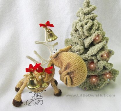 027 Moose Amigurumi toy with wire frame Ravelry