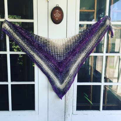 Easy Crochet Shawl