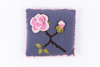 Rose cushion