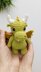 Dragon crochet pattern, amigurumi dragon toy pattern