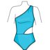 New Look Misses' Swimsuit and Wrap Skirt N6734 - Paper Pattern, Size 8-10-12-14-16-18-20