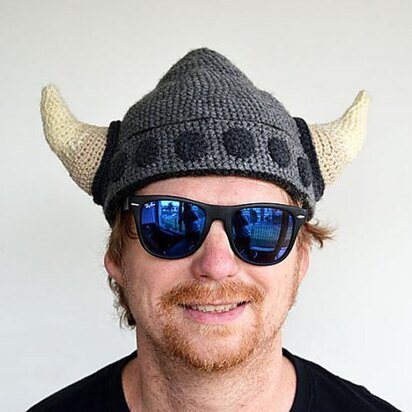 Viking Helmet Crochet Pattern