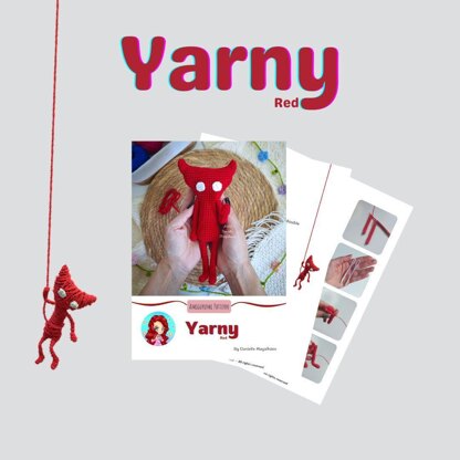 Red Yarny Amigurumi Pattern