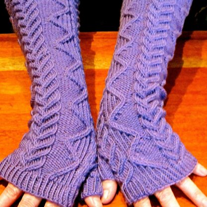 Langerhorn Long Fingerless Mitts