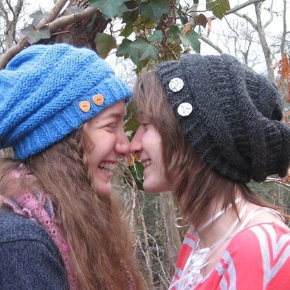 Roly-Poly Slouch - knitting pattern