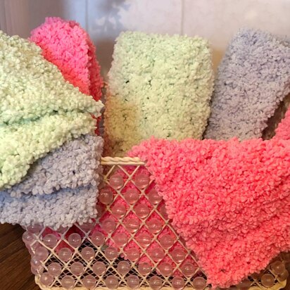 Crochet Luxurious Washcloth and Face Scrubbie