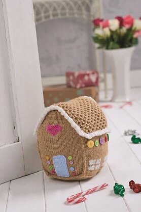 Gingerbread House Doorstop