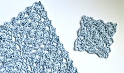 Ewa's Motif & Join - Crochet Block (US terms)