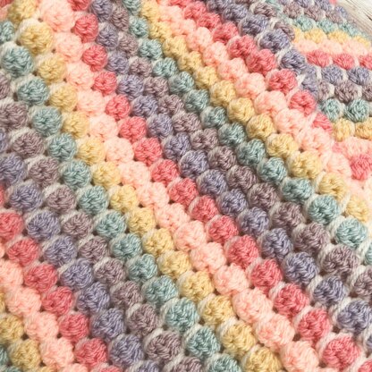 Rainbow Bubble Blanket