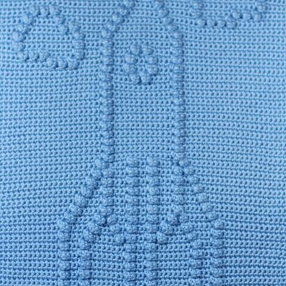 Rocketship Baby Blanket