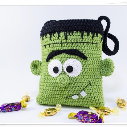 Halloween Frankenstein Treat Bag