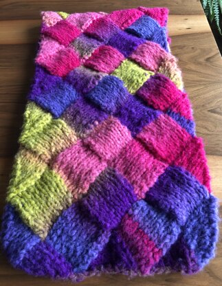 Entrelac Scarf 2