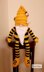Mr Bee Knitted Gnome