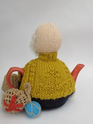 Cornish Fisherman Tea Cosy Knitting Pattern