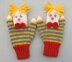 Doll and Clown Puppet Mittens