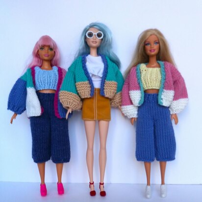 Barbie chunky cardigans