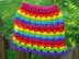 Colorful Waves Skirt