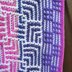 Mosaic Pinwheel Blanket - Rainbow