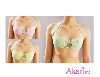 Openwork bikini top. By Akari mc_ M06