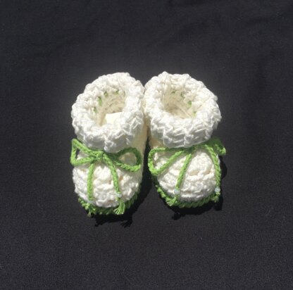 Ivy Baby Booties