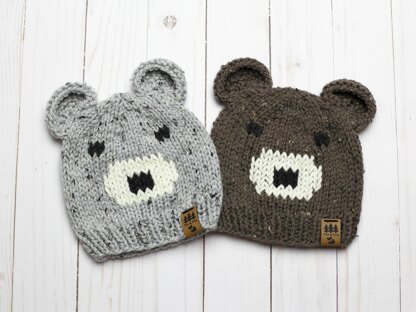 Bear Ears & Face Hat Baby Children Women