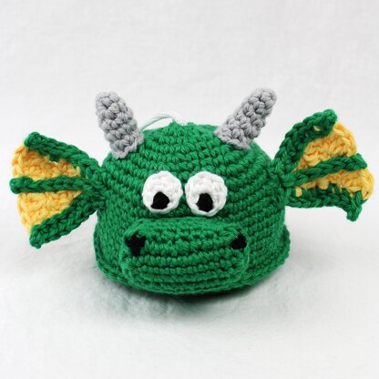 Draco the Dragon Scrubby Amigurumi