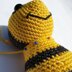 Becky the Bumblebee - UK Terminology - Amigurumi