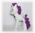 Rarity Pony Horse Crochet Pattern