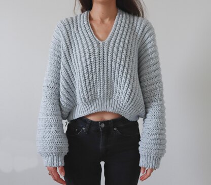 Super Slouchy Jumper Crochet pattern by Michelle Greenberg