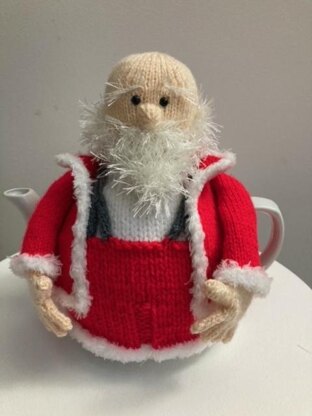 Santa Claus Tea Cosy Knitting Pattern