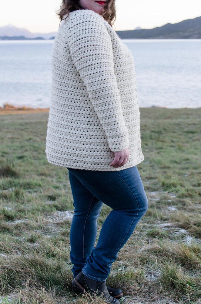 Crochet hotsell raglan cardigan