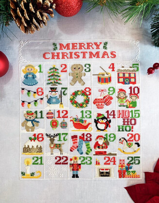 Tiny Modernist Christmas Calendar - Leaflet