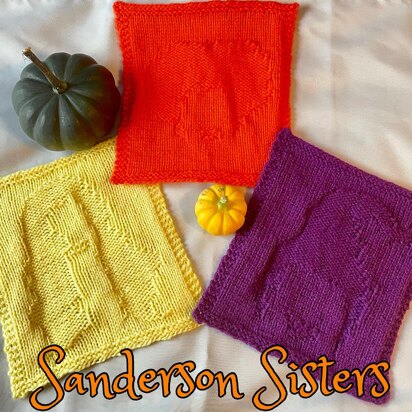Sanderson Sisters Collection - knitting pattern
