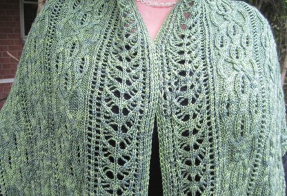 Clifton Cable Lace Shawl