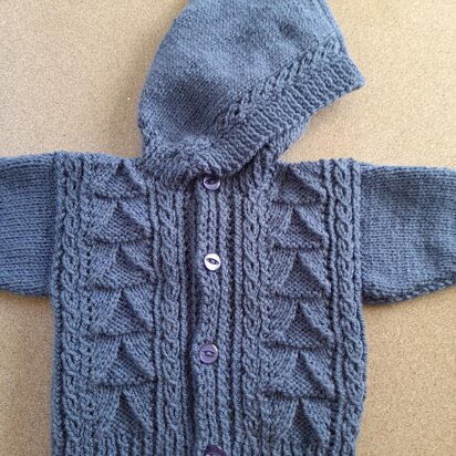 JKSB68 Baby Cardigan and Hoodie