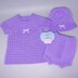 Seren Baby dress, sun hat & pants knitting pattern, 18"  and 20" chest