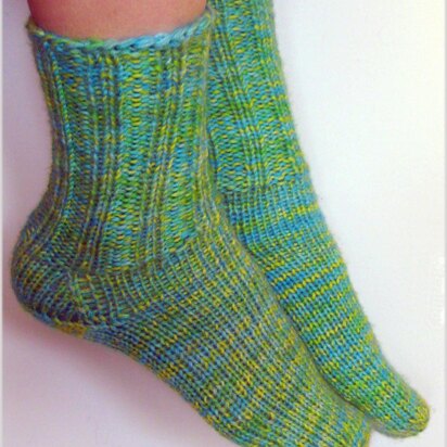 First-Time Toe-Up Socks (Any Gauge)