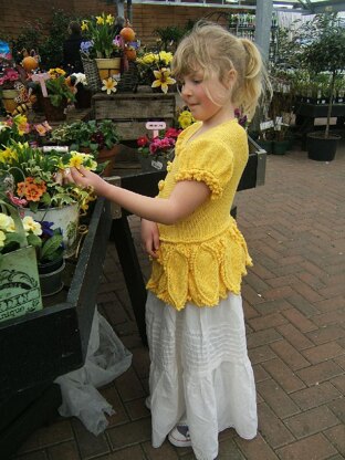 Childs Daffodil Cardigan