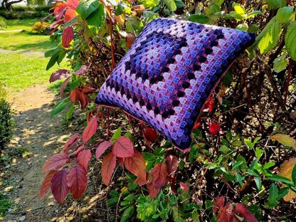 Blueberries Bouquet Granny Cushion