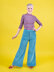 Tilly And The Buttons Jessa Trousers and Shorts Sewing Pattern 1025 - Paper Pattern, Size UK 6-20 / EUR 34-48