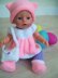 Baby Dolls Outfit 17" Top Bag Trousers Hat  BB002