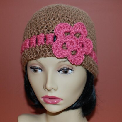 Gracie Hat with flower or bow