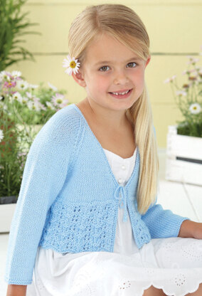 Girls and Baby Cardigans in Sirdar Snuggly Baby Bamboo DK - 4434 - Downloadable PDF