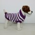 Aran Stripe Dog Coat