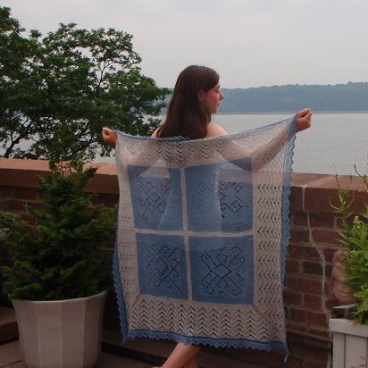 The Blue Quartet - knitting pattern