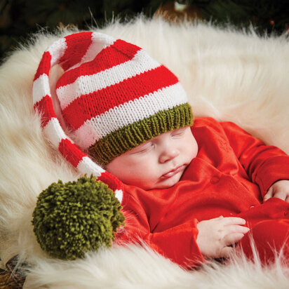 Little Elf Hat in Sirdar Snuggly DK - 5499 - Downloadable PDF
