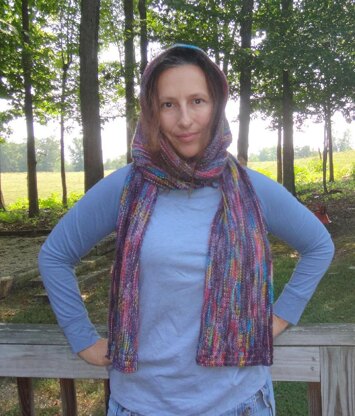 Afterthought Hooded Scarf
