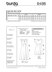 Burda Style Pattern B6496 Women's High Waist Dress