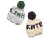 Name Personalized Hat Toque Winter Pompom Children